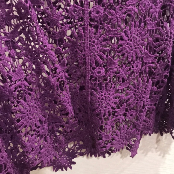 Purple Crop Top - Picture 2 of 3